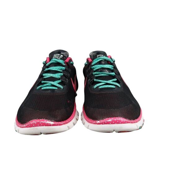 Nike Shoes Womens 8 Athletic Trainers Free 3.0 Advantage Running Sneaker Black - Picture 3 of 13